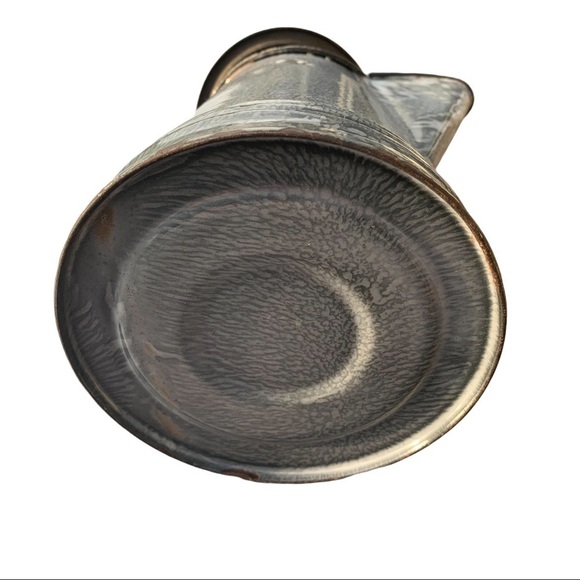 Antique Farmhouse Gray Granite Coffee Pot - Picture 10 of 10